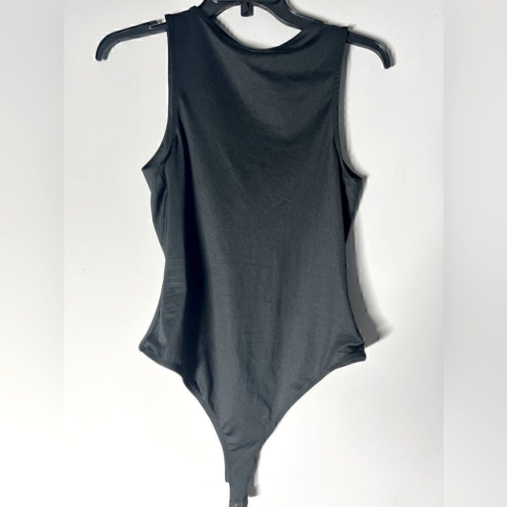 AND NOW THIS Women's Sleeveless High Neck Bodysuit size M New
